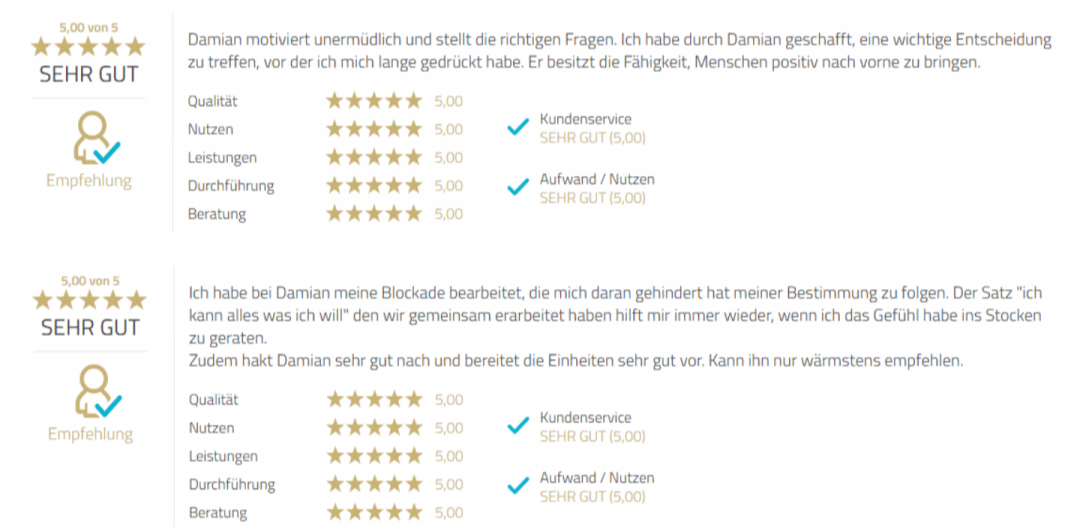 Kundenstimmen 2 Kundenstimmen 2